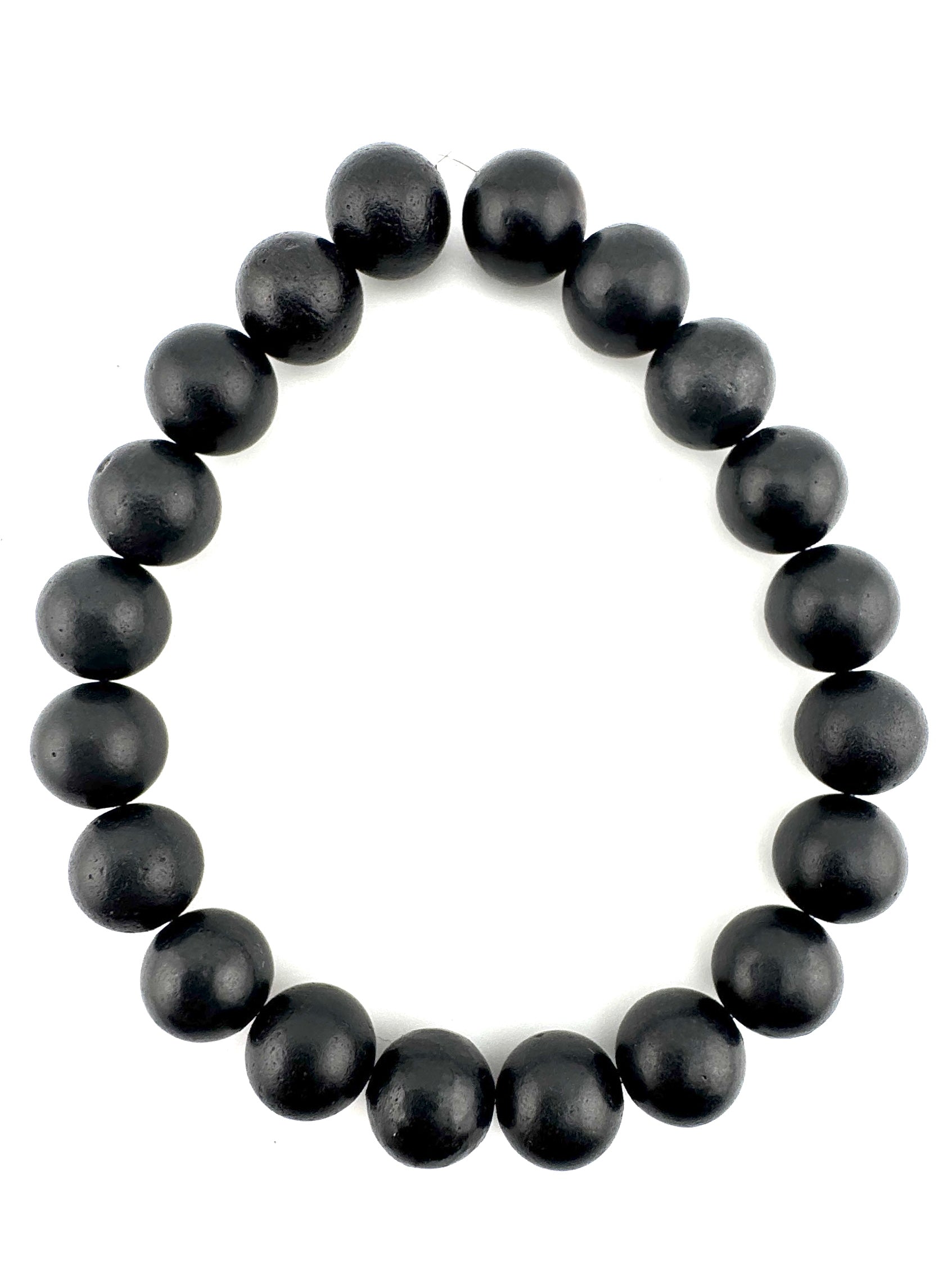 Shungite Beads Available in 6mm, 8mm Sizes