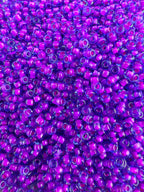 Mino Seed Beads 11/0 Aqua Pink Color Lined.