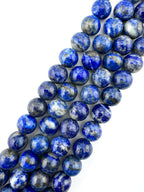 Lapis Lazulie Beads Available in 6mm, 8mm, 10mm Sizes