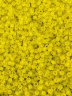 Mino Seed Beads 11/0 Matte Transparent Yellow
