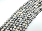 Grey Scenery Jasper Beads Available in 4mm, 6mm, 8mm, 10mm Sizes