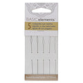 Collapsible Eye Beading Needles Assorted Sizes 0.24–0.6mm – 5-Piece Flexible Threading Set for Jewelry Making