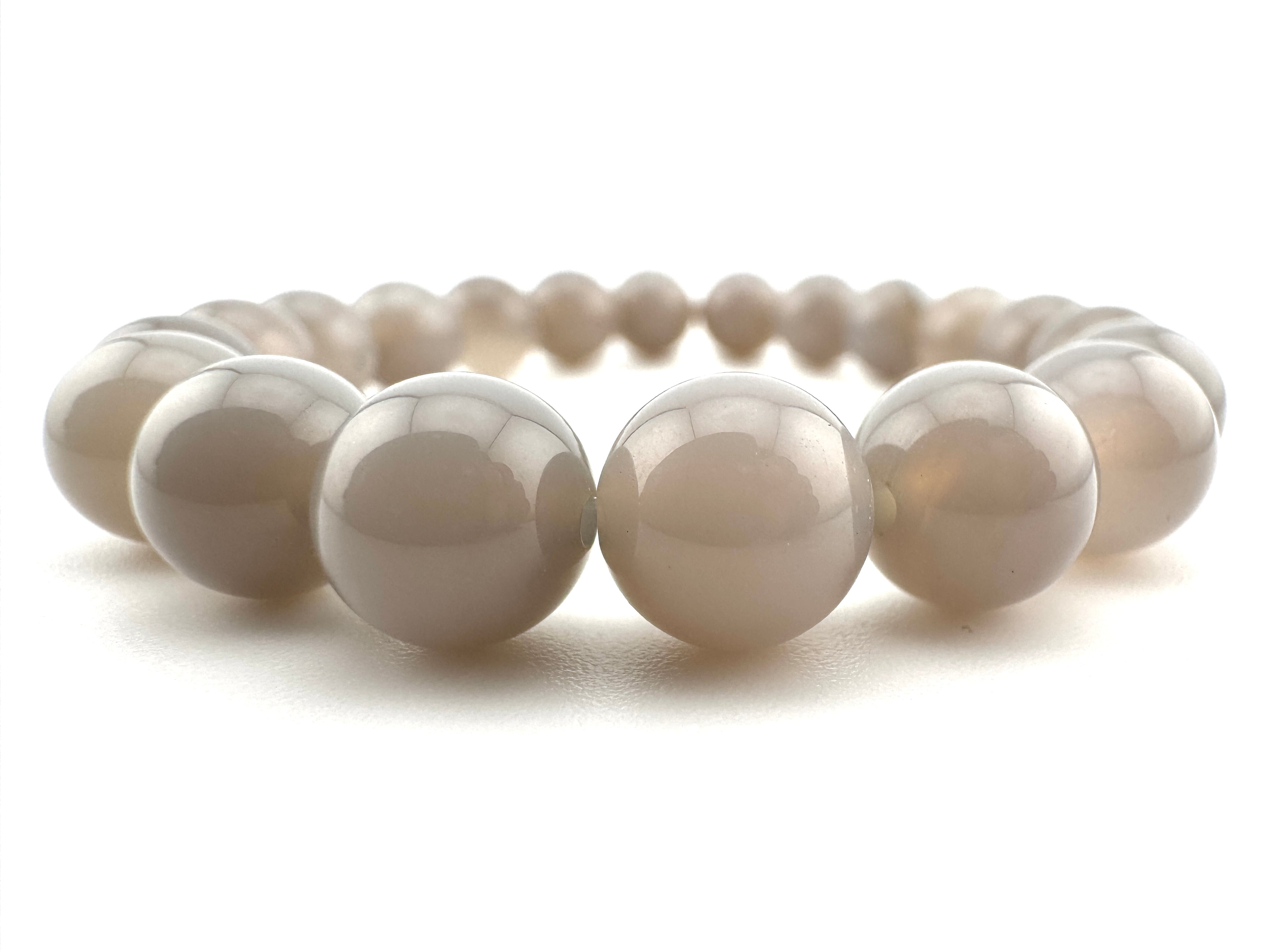 Grey Agate Beads Available in 4mm, 6mm, 8mm Sizes
