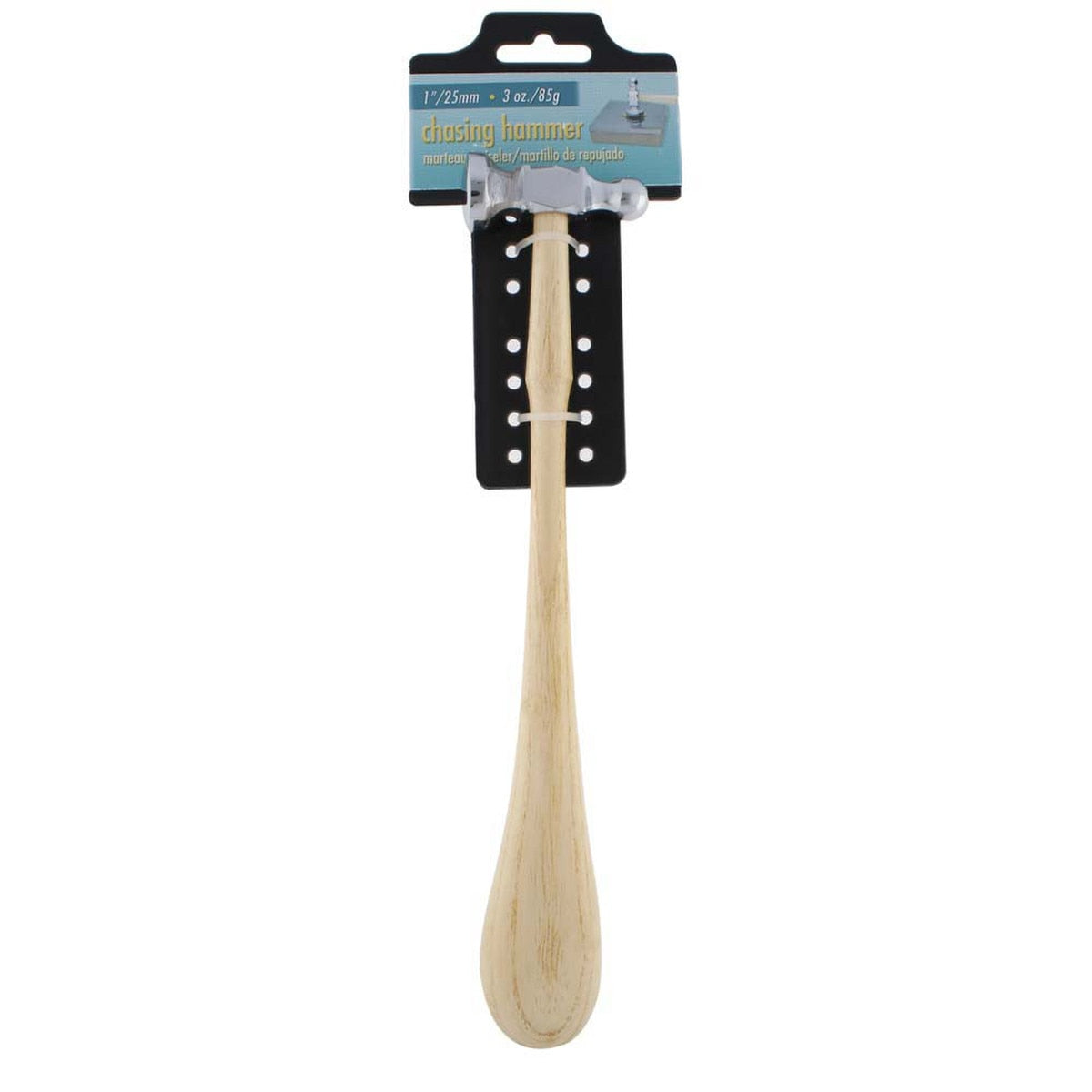 Dual-Sided Chasing Hammer for Jewelry & Metal Texturing