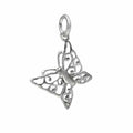 Sterling Silver, Fancy Butterfly Charm