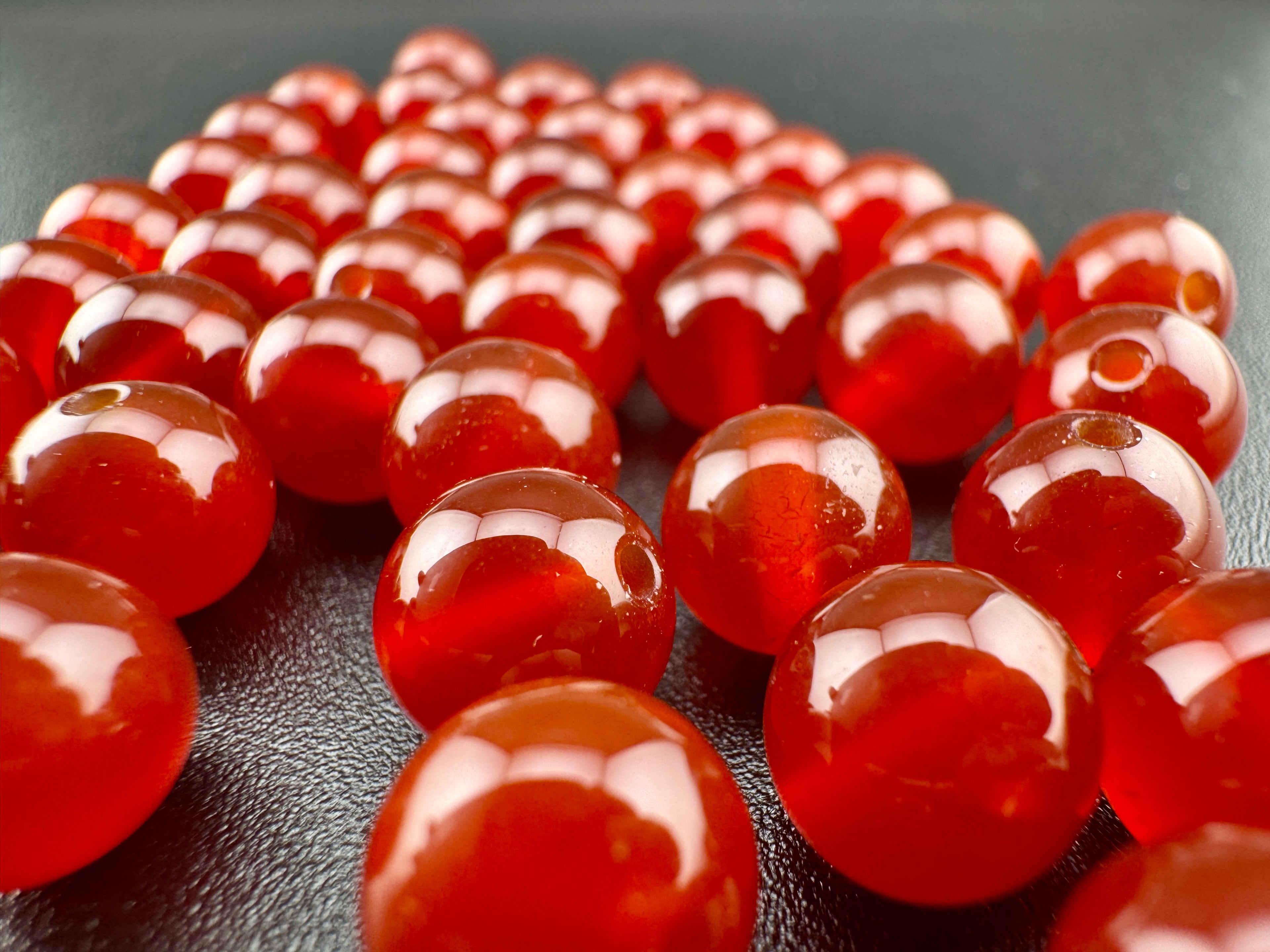 Carnelian Agate Beads Available in 6mm, 8mm, 10mm, 12mm Sizes