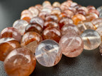 Fire Quartz Beads Available in 6mm, 8mm, 10mm, 12mm Sizes