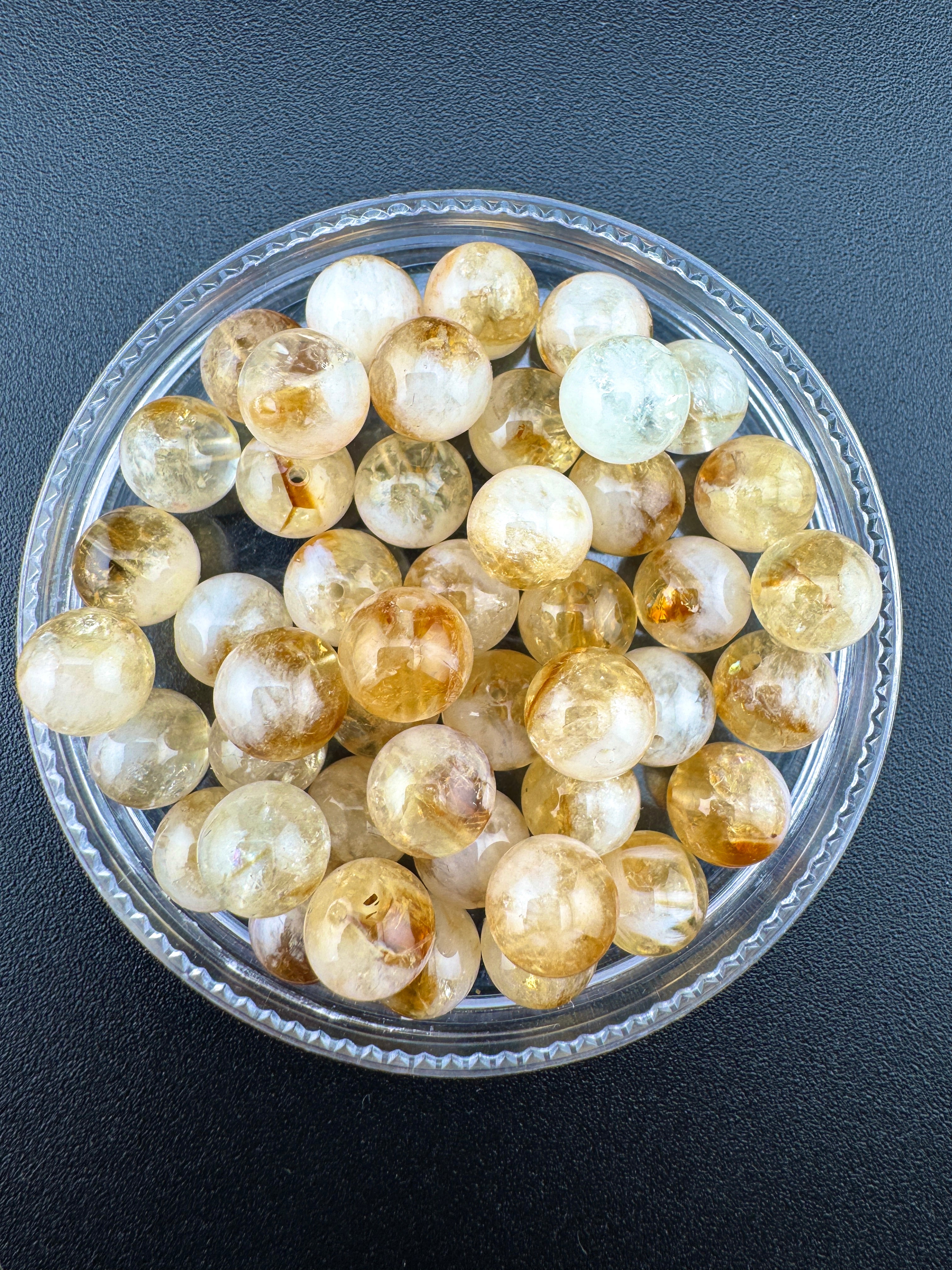 Citrine Beads Available in 6mm, 8mm, 10mm, 12mm Sizes
