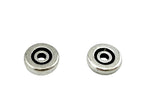 1.7x6mm Disk Spacer Rhodium