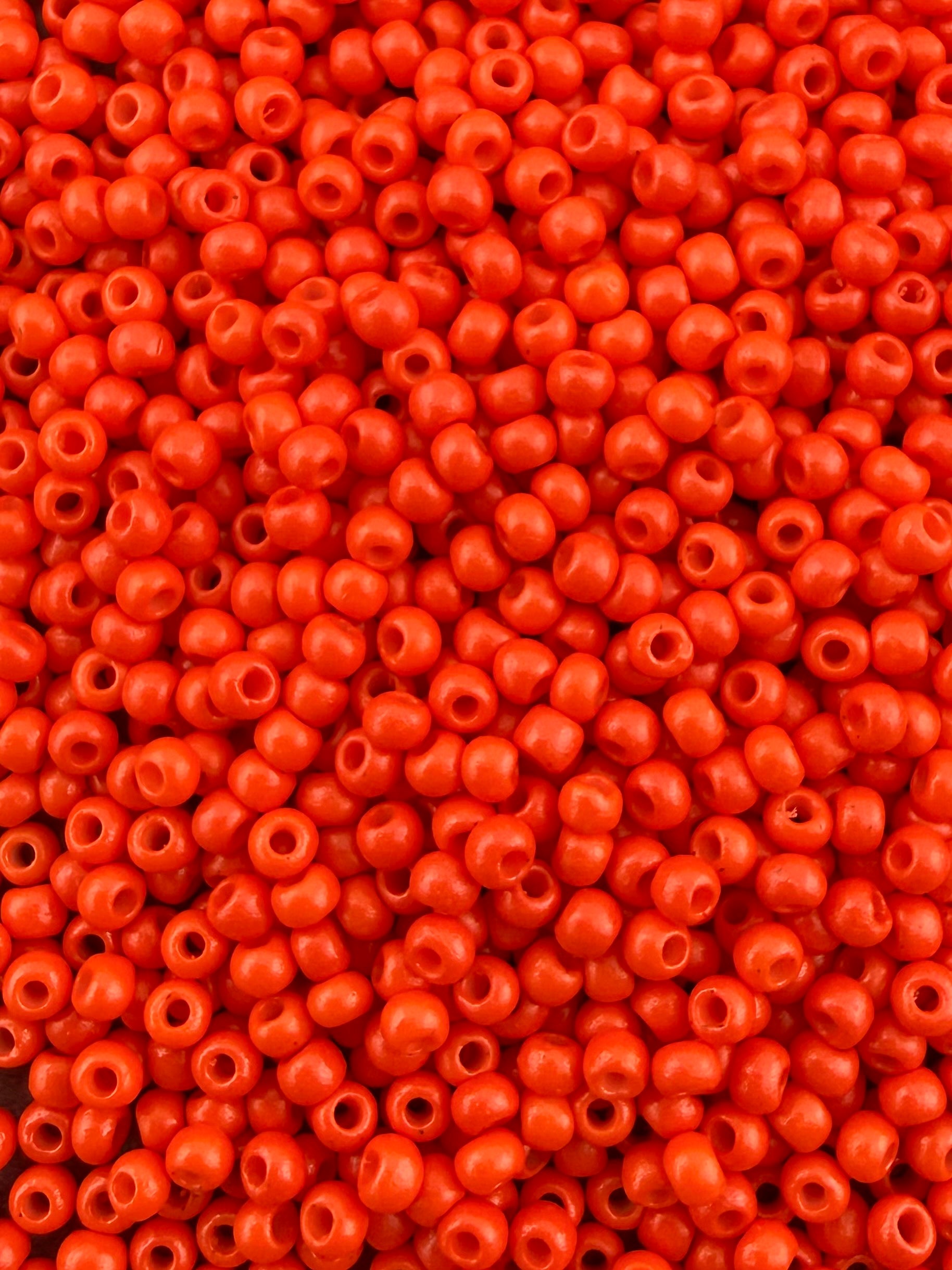 Mino Seed Beads 11/0 Red Orange
