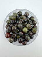 Dragon Blood Stone Beads Available in 6mm, 8mm Sizes