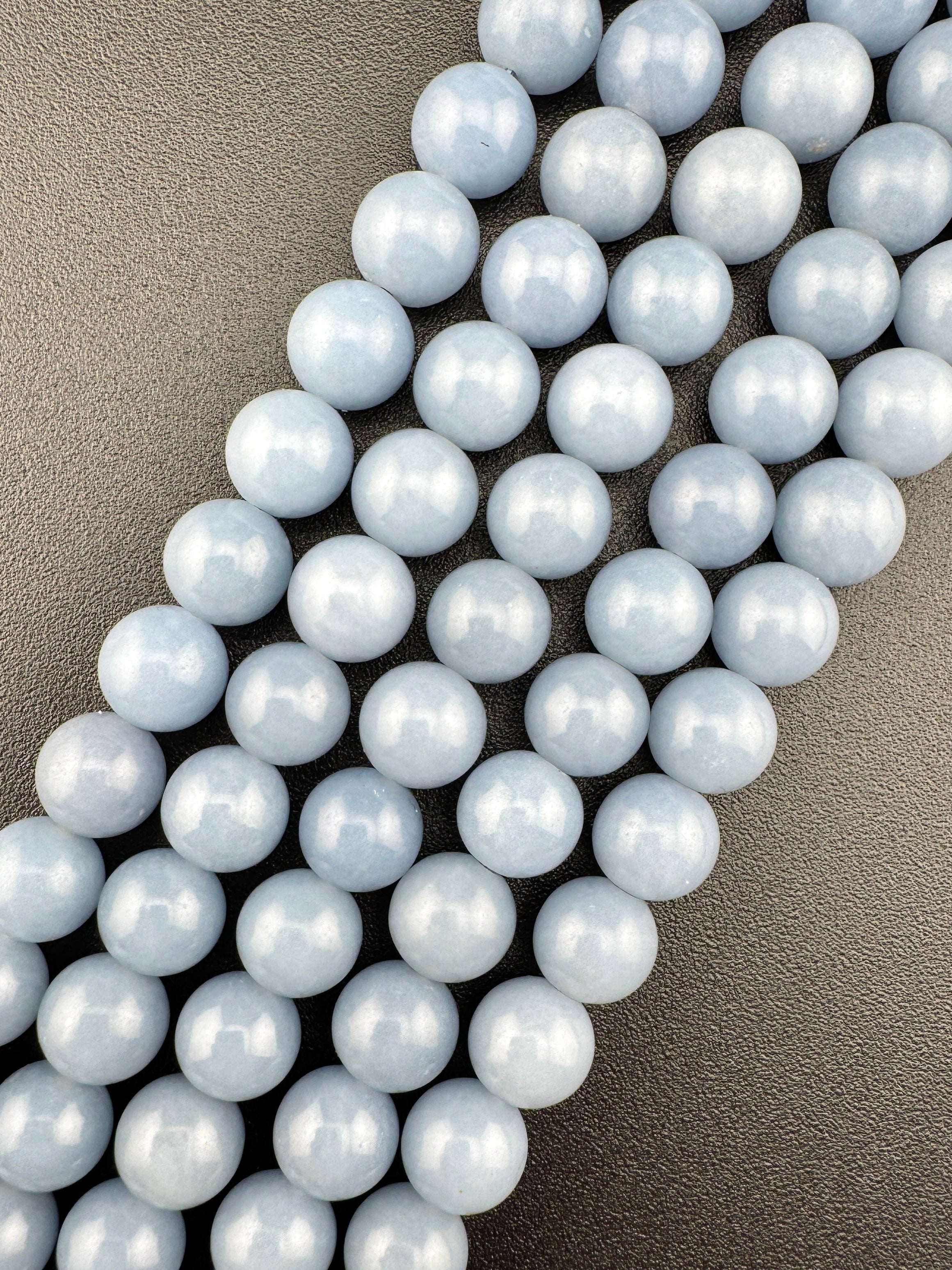 Angelite (Celestite) Beads Available in 6mm and 8mm sizes