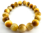 Dyed Tiger Eye Gold Beads Available in 6mm, 8mm Sizes