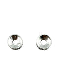 3x6mm Tibetan Spacer Disk Rhodium