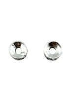 3x6mm Tibetan Spacer Disk Rhodium