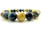 Blue Gold Tiger Eye Beads Available in 6mm, 8mm, 10mm, 12mm Sizes
