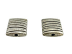 10x9mm Spacer Cushion Rhodium