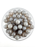 Grey Agate Beads Available in 4mm, 6mm, 8mm Sizes