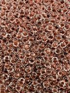 Mino Seed Beads 11/0 Crystal Brown Color Lined