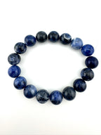 Sodalite Beads Available in 6mm, 8mm, 10mm, 12mm, 14mm Sizes