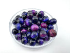Purple Galaxy Tigers Eye Beads Available in 8mm Sizes