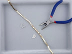 3x7mm Hematite Star Gold