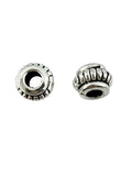 5x6.5mm Spacer Bead Rhodium