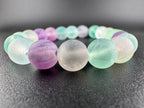 Matte Fluorite Beads Available in 6mm, 8mm Sizes