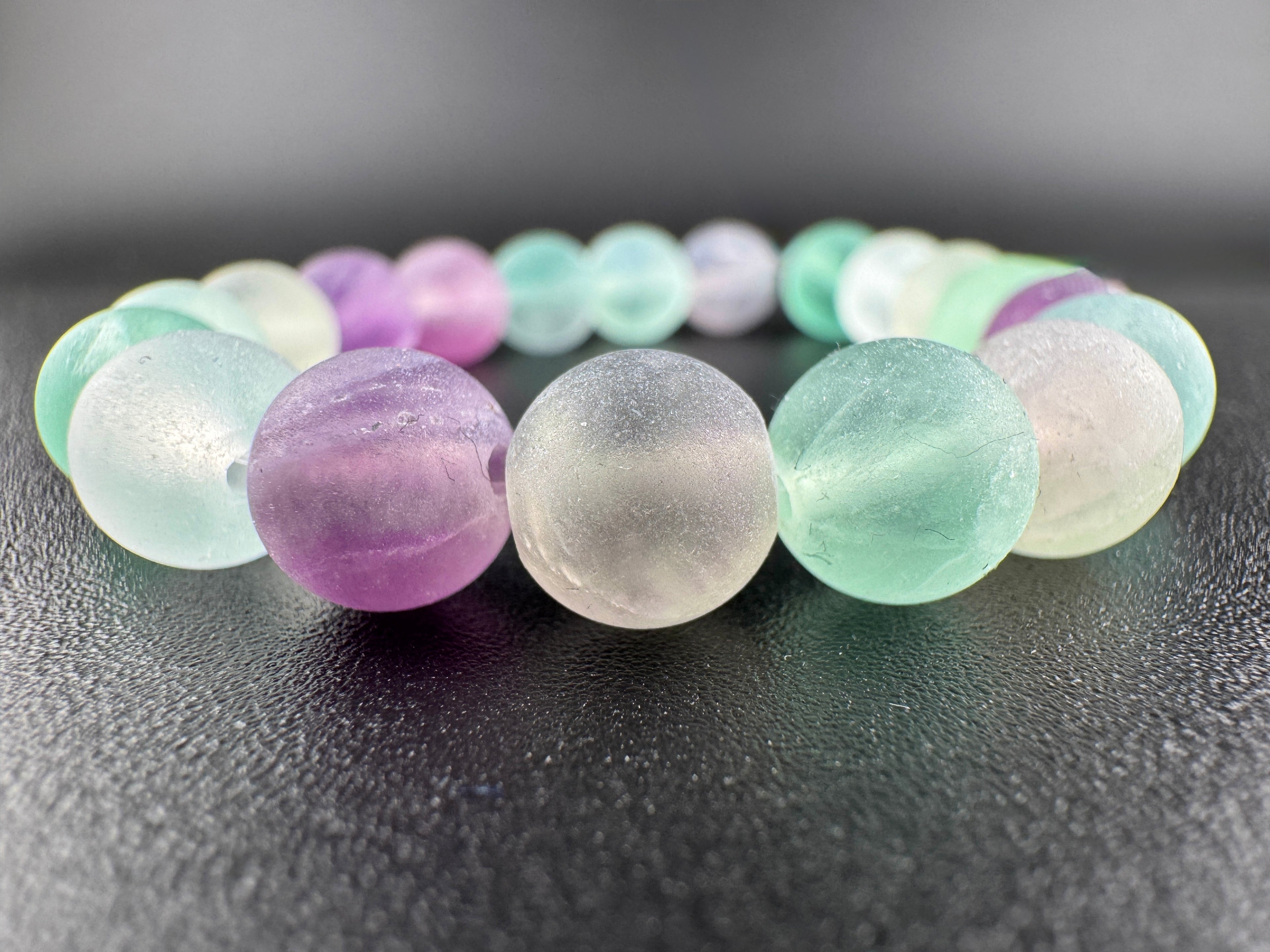 Matte Fluorite Beads Available in 6mm, 8mm Sizes