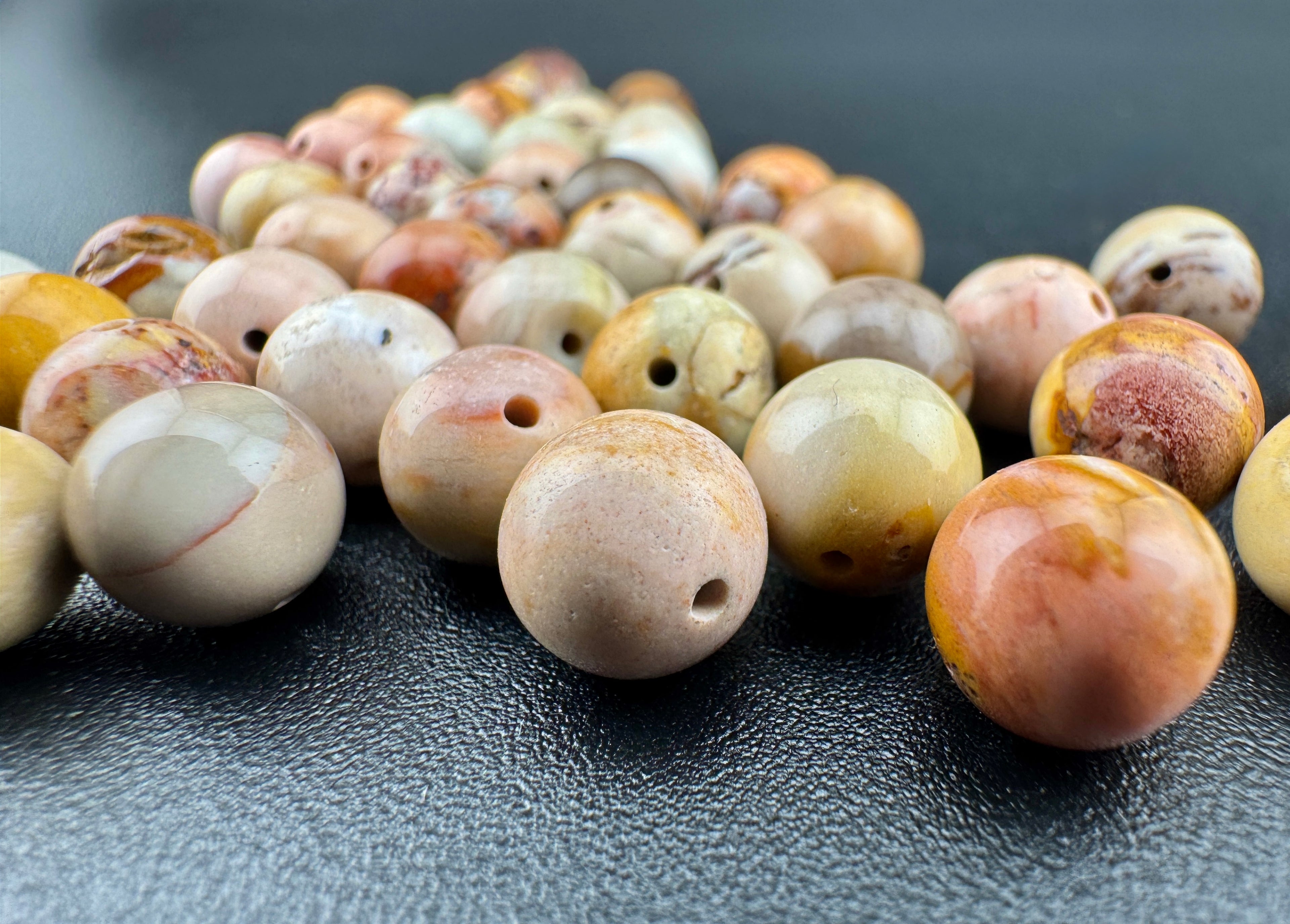 Dawning Jasper Beads Available in 8mm Sizes