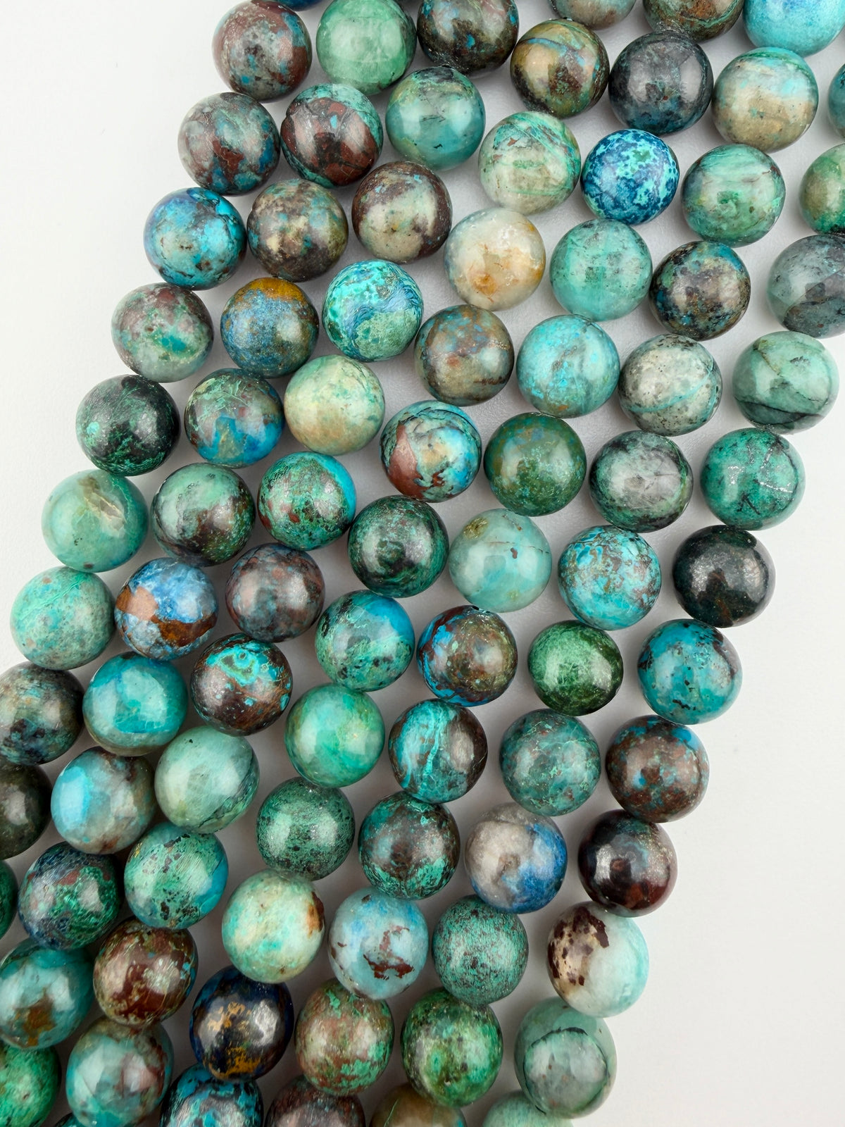 Chryscolla Beads Available in 6mm, 8mm Sizes
