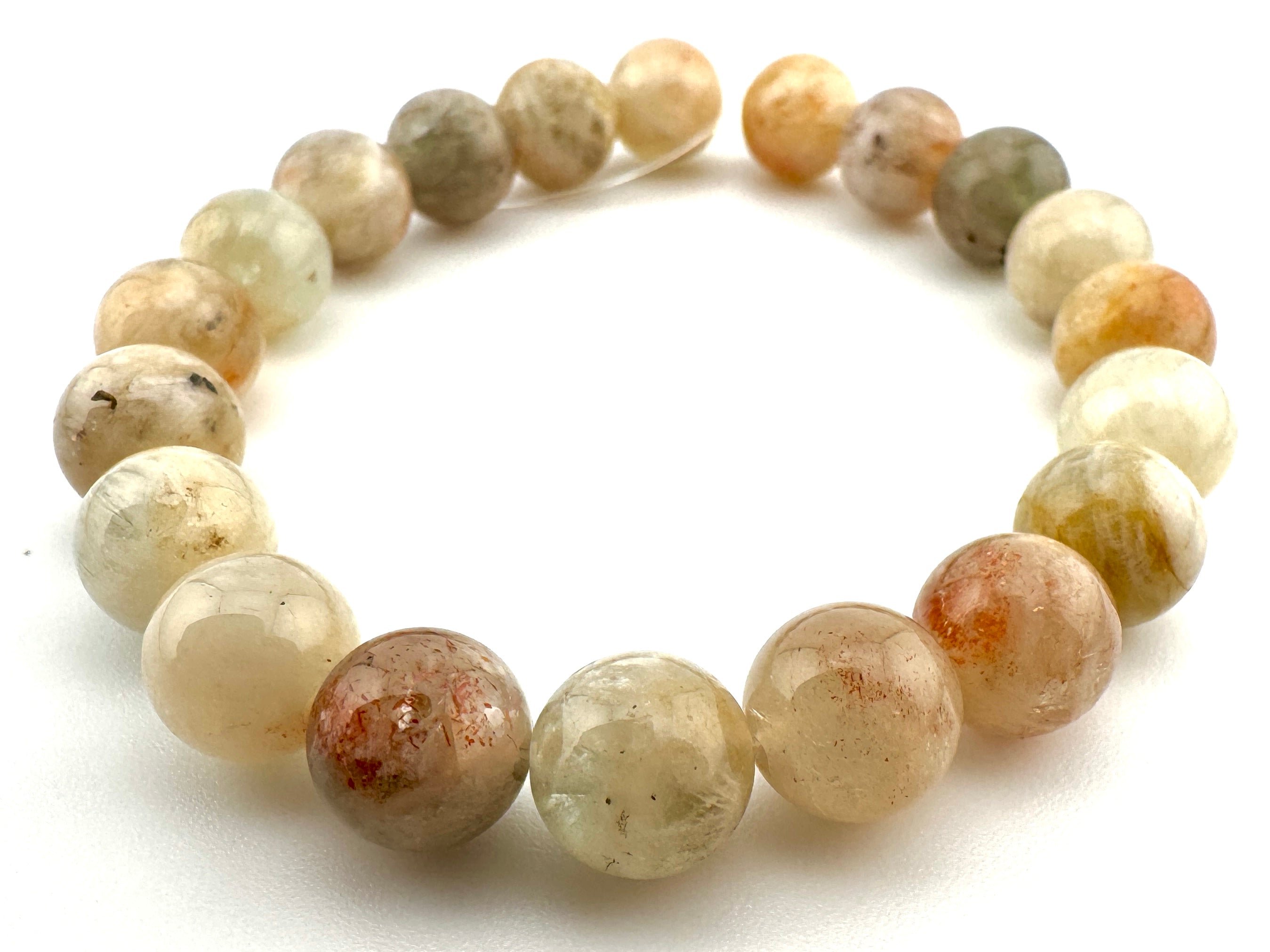 Golden Grey Moonstone Beads Available in 6mm, 8mm Sizes