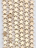3x7mm Hematite Star Gold