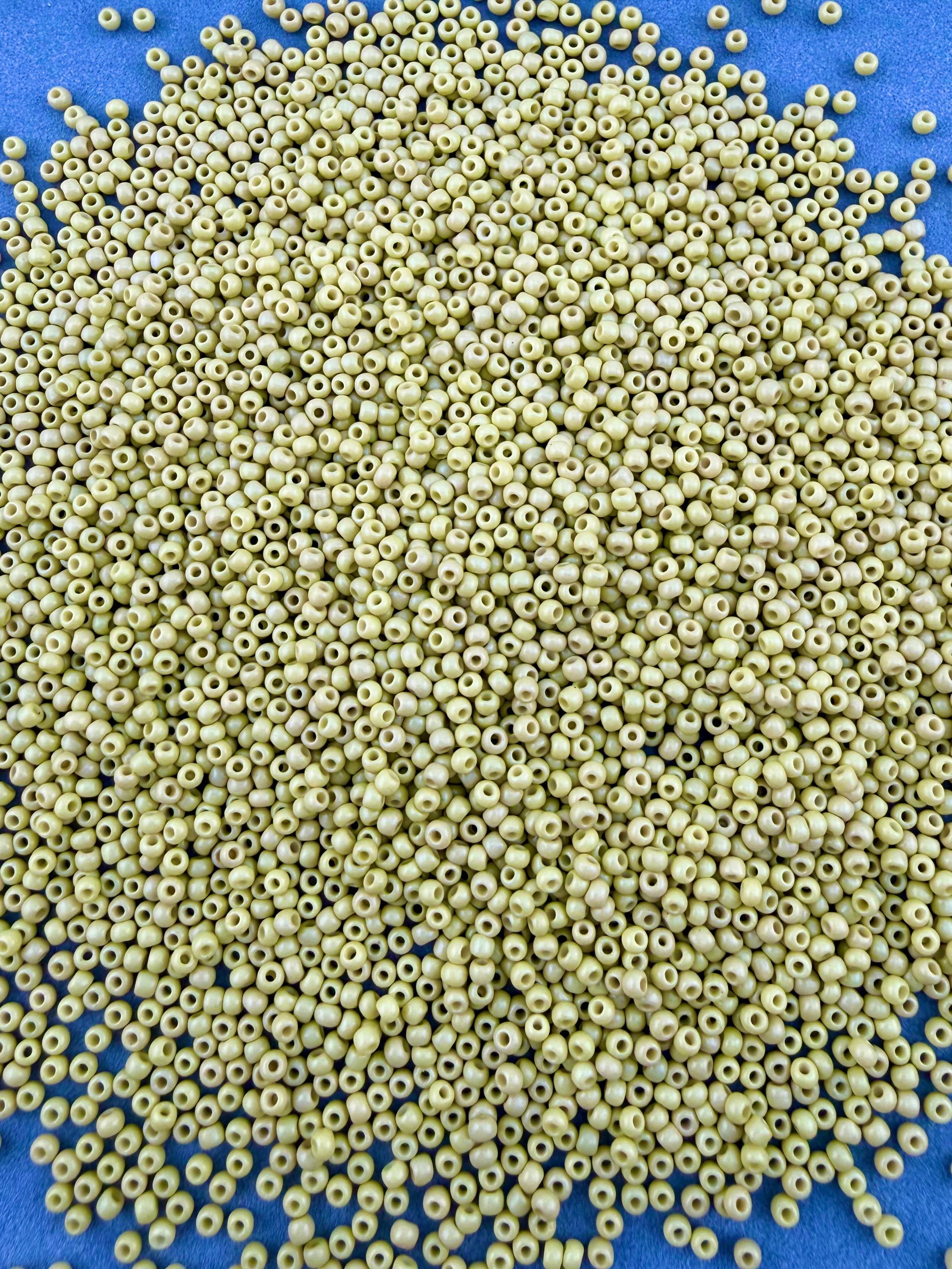 Mino Seed Beads 11/0 Chalk Mustard