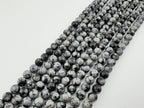 Snowflake Obsidian Beads Available in 6mm, 8mm, 10mm Sizes