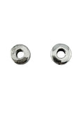 2.5x6mm Spacer Disk Rhodium