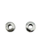 2.5x6mm Spacer Disk Rhodium