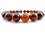 Orange Garnet Beads Available in 6mm, 8mm Sizes