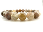 Grey Sun Stone Beads Available in 6mm, 8mm Sizes