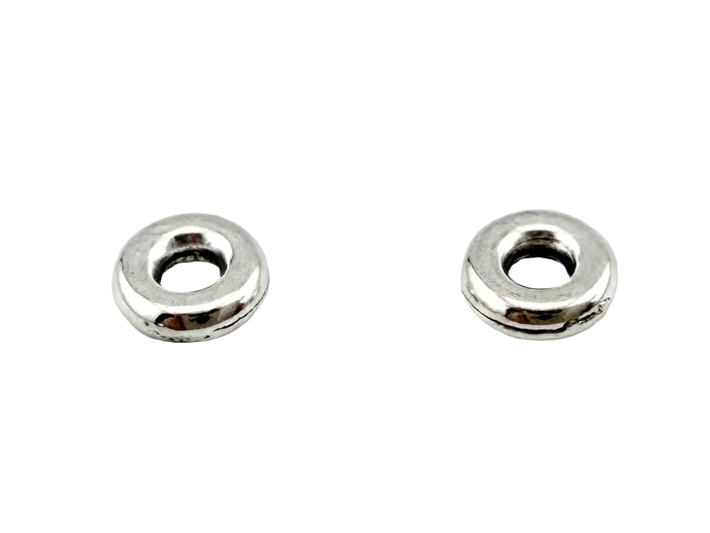 1.5x5mm Spacer Disk Rhodium