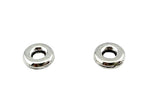 1.5x5mm Spacer Disk Rhodium