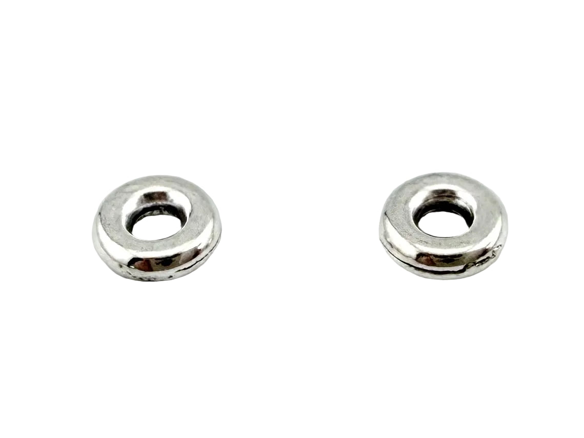 1.5x5mm Spacer Disk Rhodium