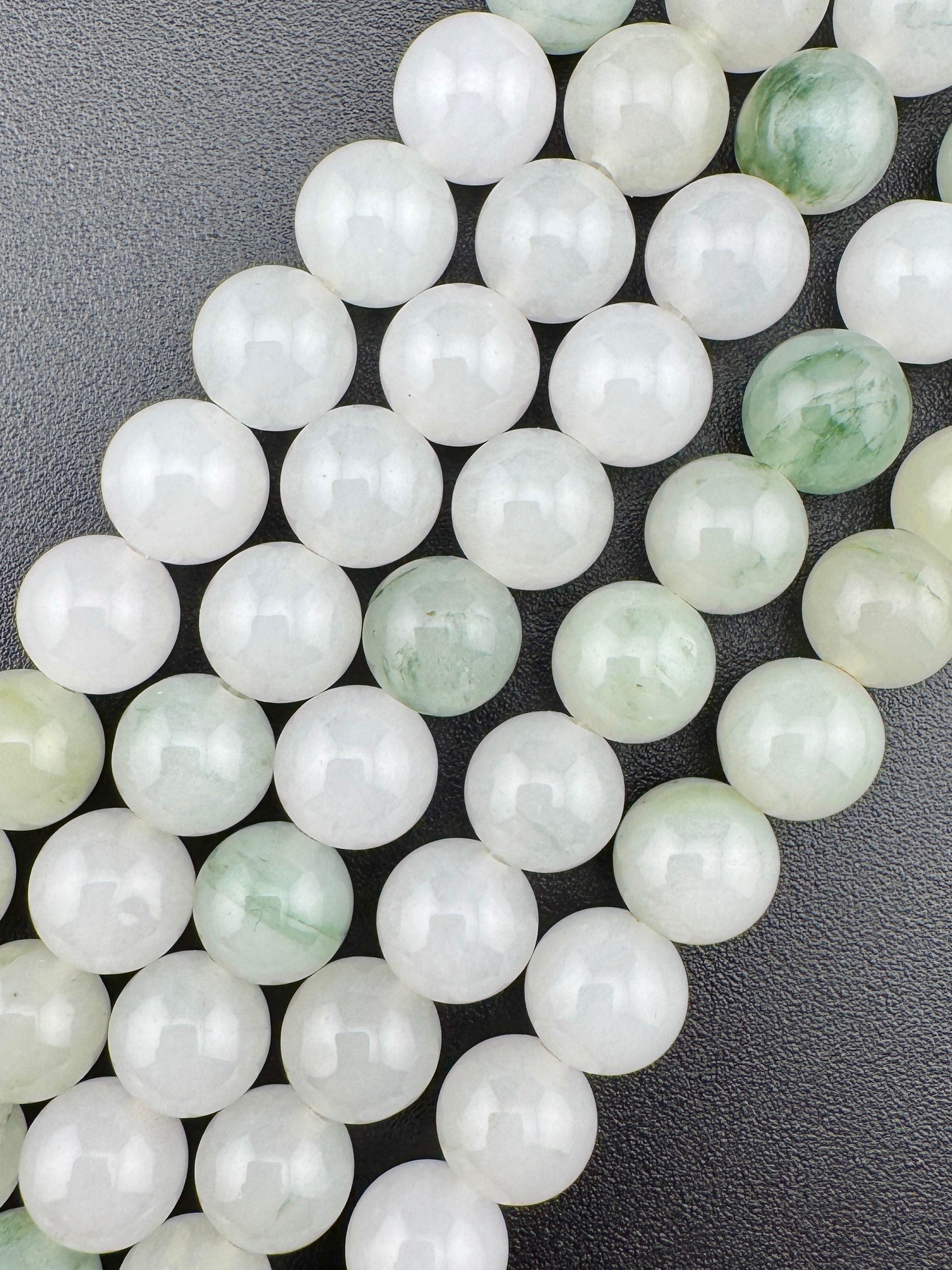 Ice Jade Beads Available in 6mm, 8mm, 12mm Sizes