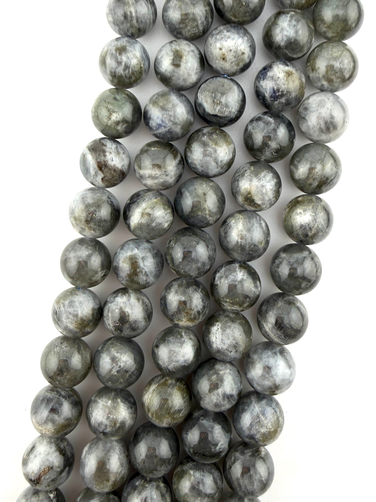 Dark Grey Labradorite Natural Stone Beads