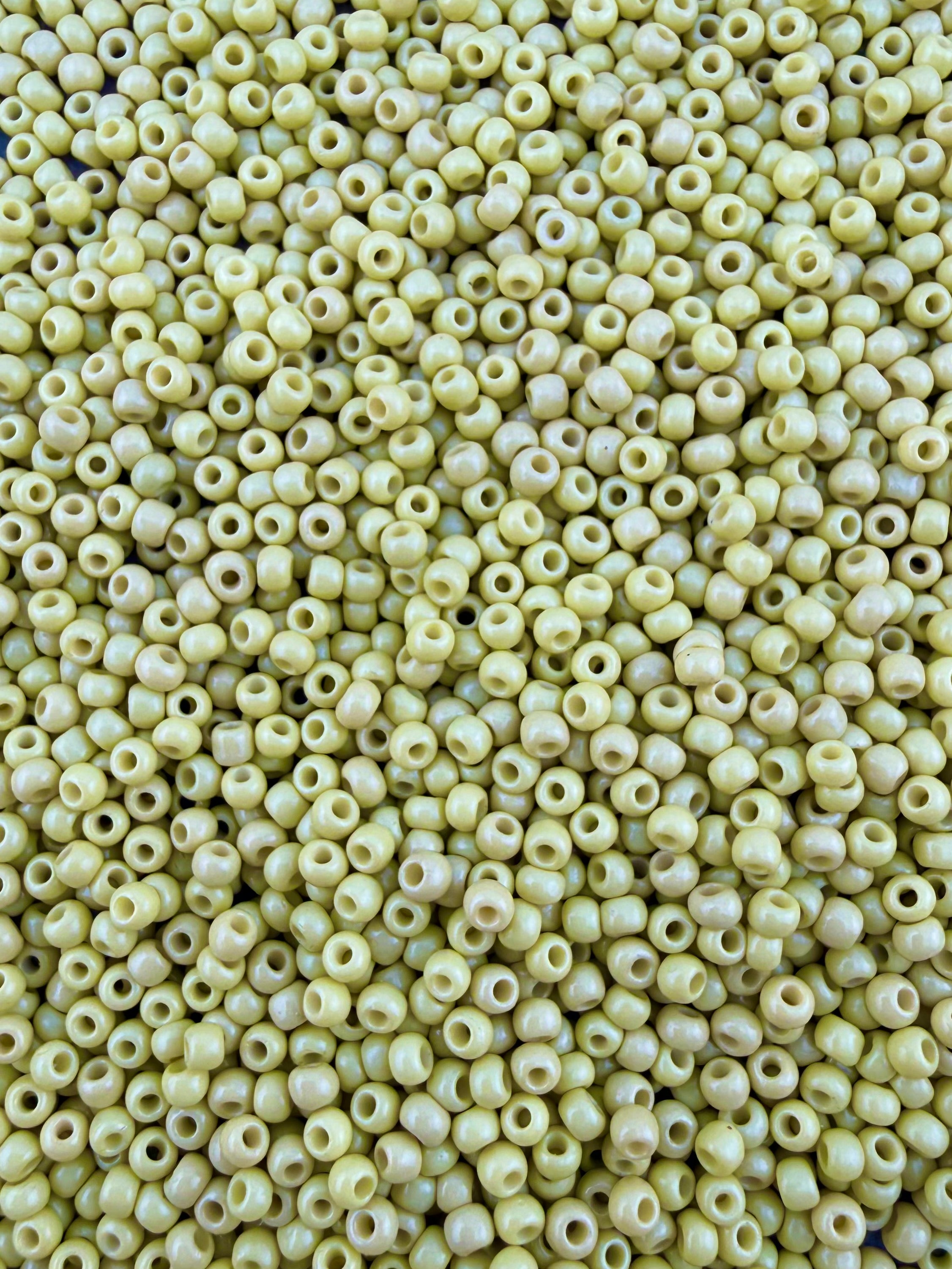 Mino Seed Beads 11/0 Chalk Mustard