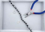 6.5x12mm Magnetic Hematite Twist Beads