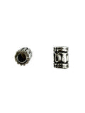 5.5x4mm Barrell Spacer Rhodium