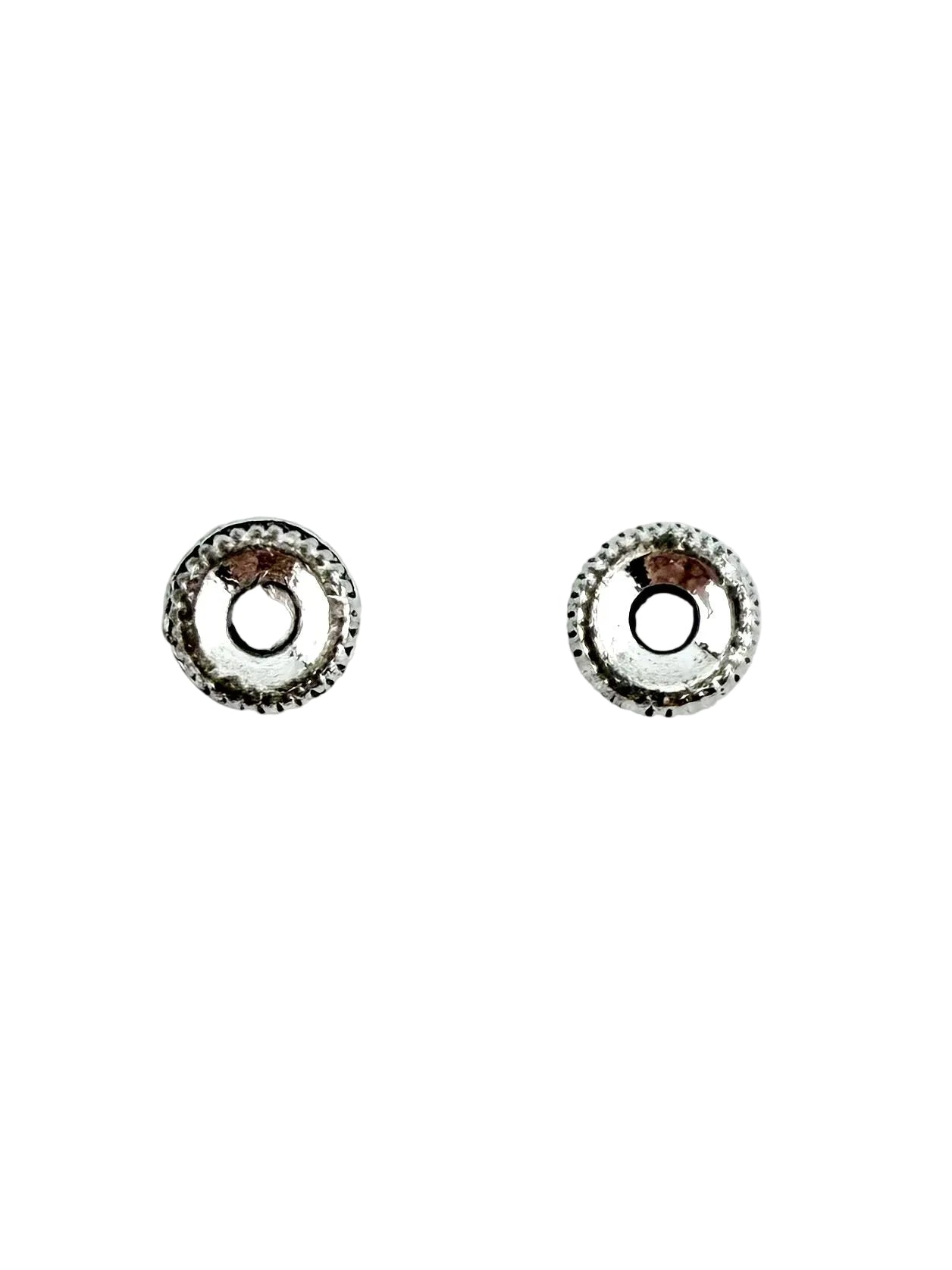 1.5x4.5mm Disk Spacer Rhodium