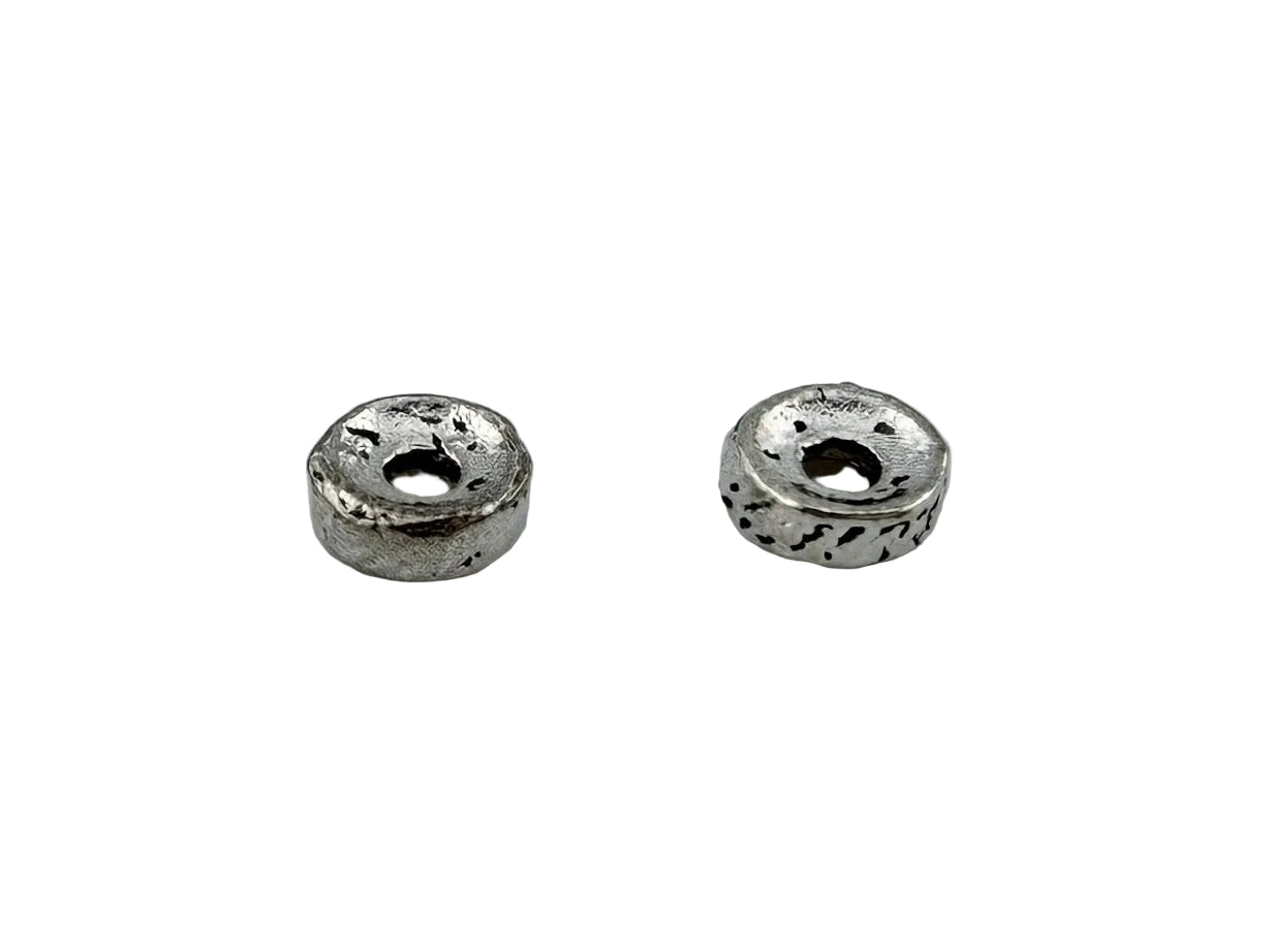2x5mm Spacer Disk Rhodium
