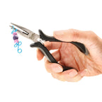 Ergonomic Chain Nose Lap Joint Pliers – 4.75″ Comfort Grip Jewelry Making Tool